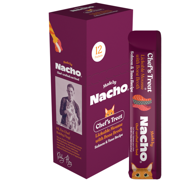 Lickable Mousse Treats Salmon & Tuna Recipe