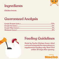 Freeze-Dried Chicken Breasts Meal Topper & Treats