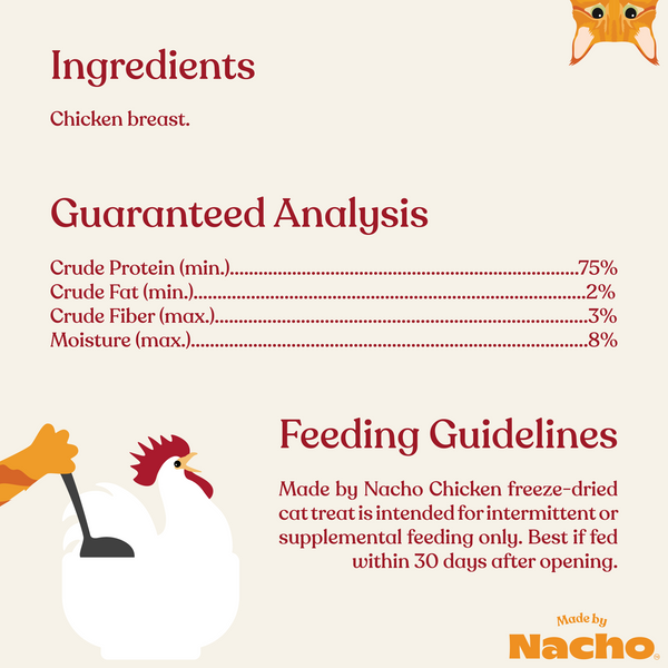 Freeze-Dried Chicken Breasts Meal Topper & Treats