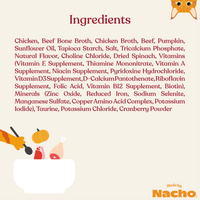 Flaked Chicken & Beef