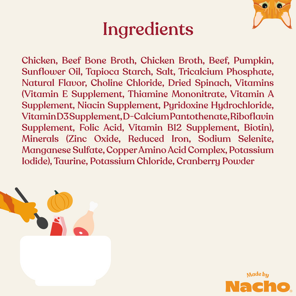 Flaked Chicken & Beef