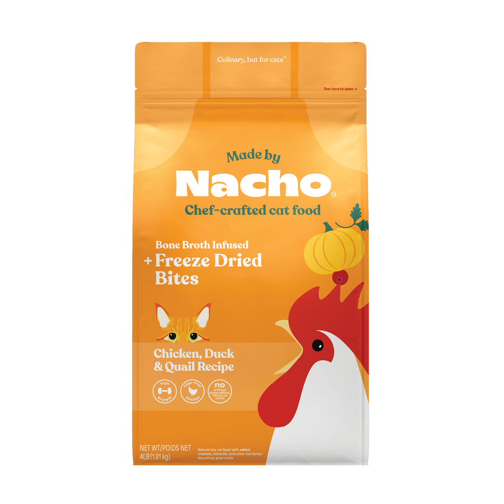 ドッグフード Yu...ka Chicken, Duck, & Quail Kibble – Made By Nacho