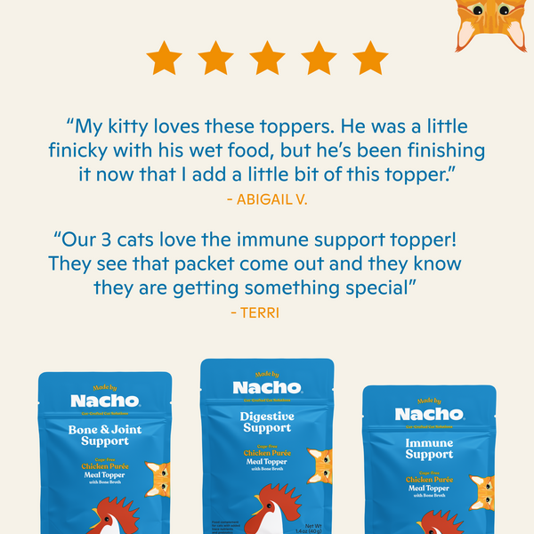 Digestive Support Chicken Topper