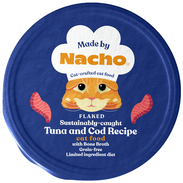 Made by Nacho Grain-Free Flaked Tuna Wet Cat Food Cup