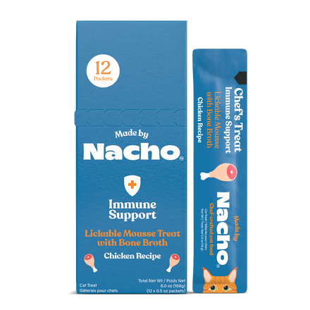 Immune Support Lickable Mousse Treat with Bone Broth