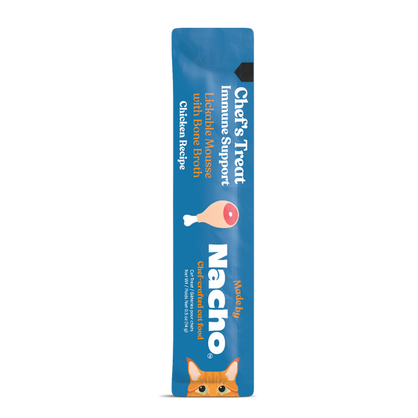 Immune Support Lickable Mousse Treat with Bone Broth