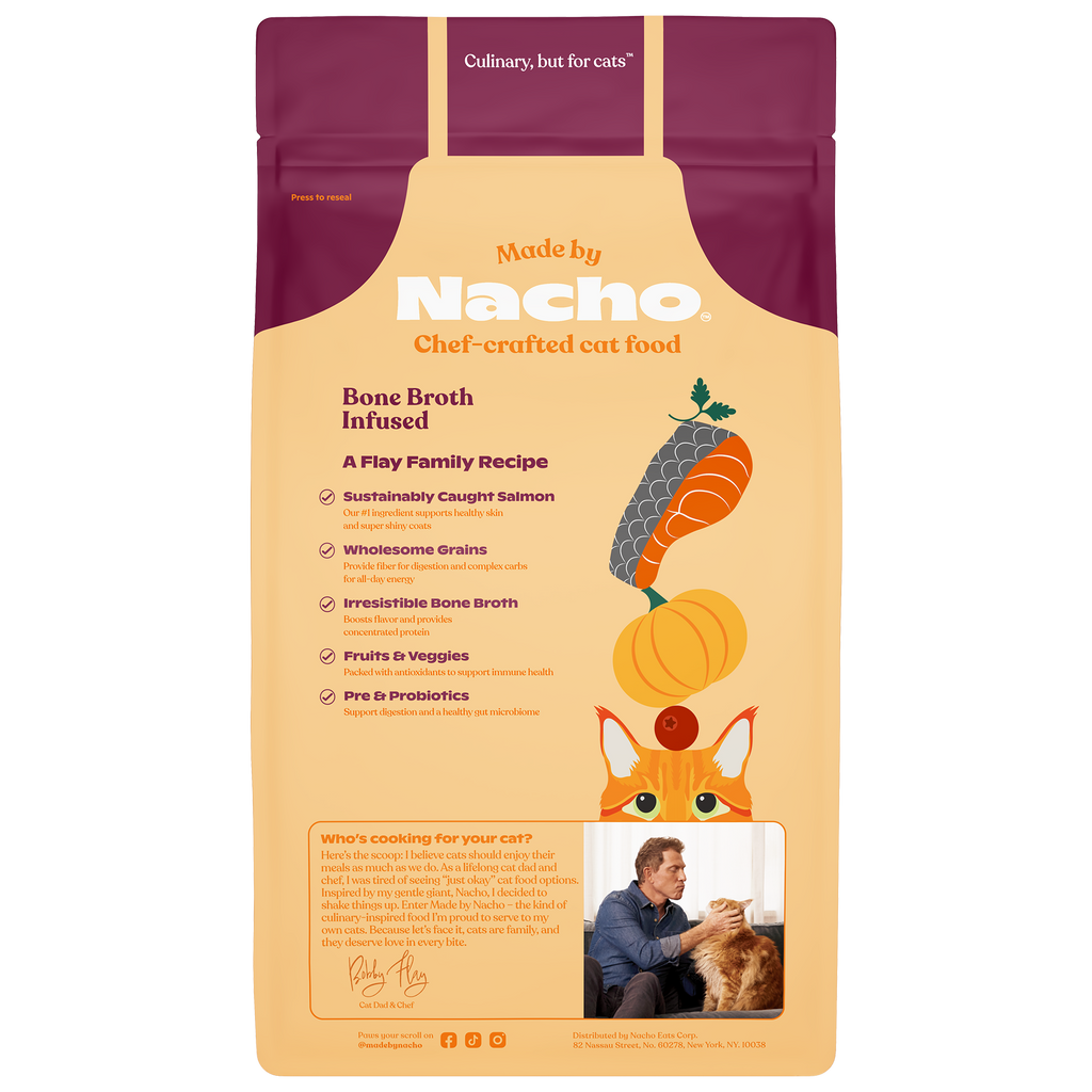 Bone Broth Infused Kibble Sustainably Caught Salmon & Pumpkin Recipe ...