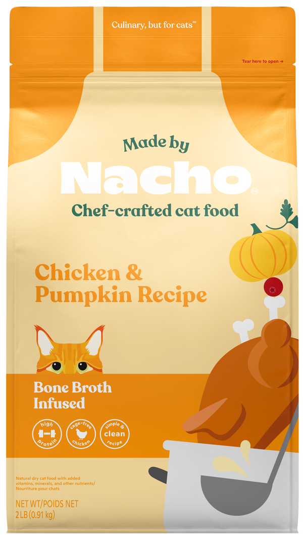 Bone Broth Infused Kibble Cage-Free Chicken & Pumpkin Recipe