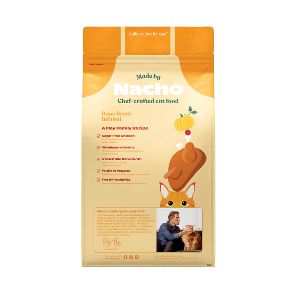 Bone Broth Infused Kibble Cage-Free Chicken & Pumpkin Recipe
