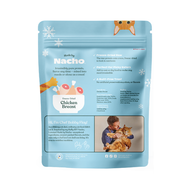 Holiday Freeze-Dried Chicken Breast Treats