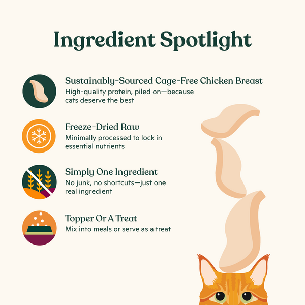 Freeze-Dried Chicken Breast Treats