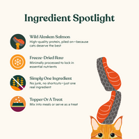 Freeze-Dried Wild Alaskan Salmon Treats
