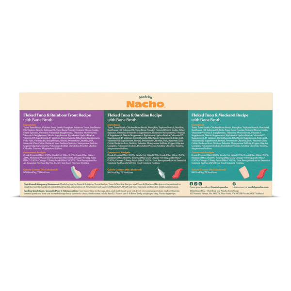 Flaked Fish Recipe Variety Pack