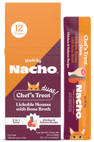 Lickable Mousse Treats Chicken and Salmon Duo