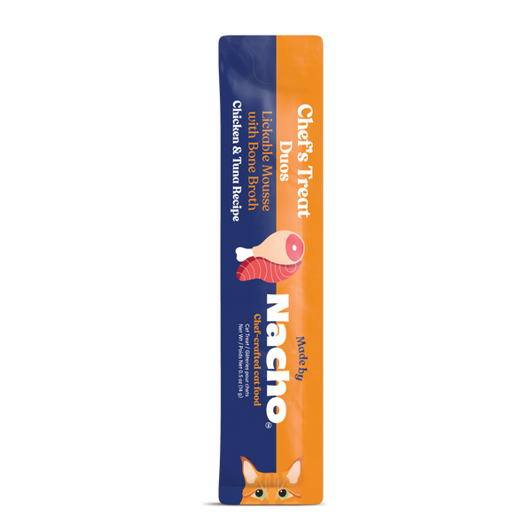 Lickable Mousse Treats Chicken and Tuna Duo