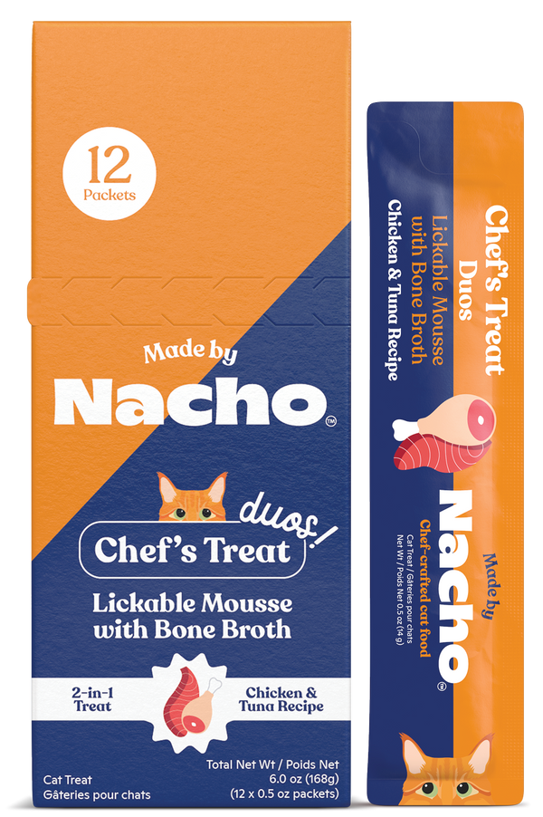 Lickable Mousse Treats Chicken and Tuna Duo