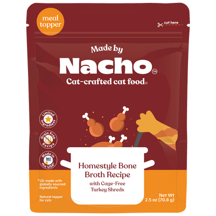 Homestyle Bone Broth Recipe Variety Pack with Protein Shreds Flakes Made By Nacho